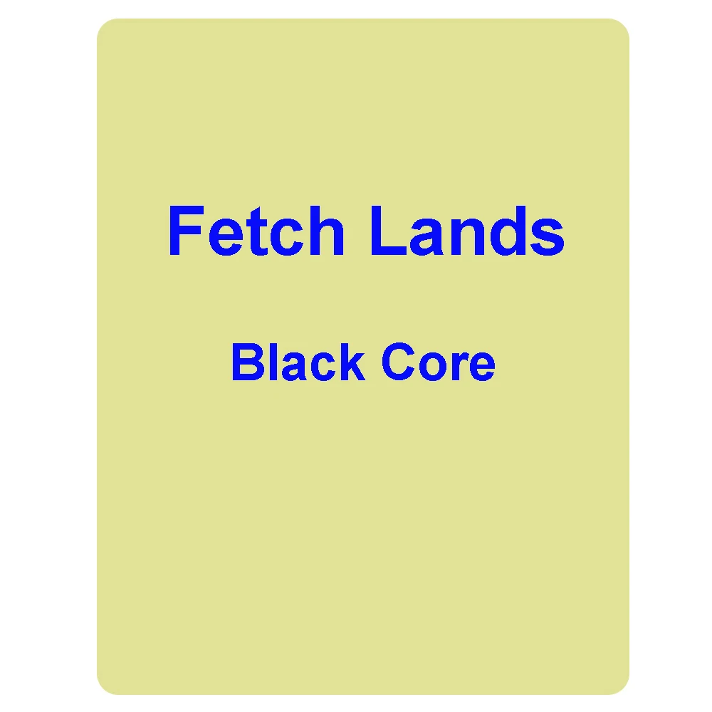 Волшебная бумага с черной сердцевиной настольная игра колода|fetch lands|board gameblack core |