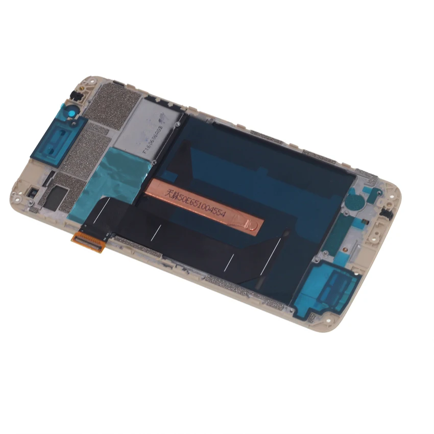 US $49.57 original with frame AMOLED screen for ZTE Axon 7 A2017 A2017U A2017G LCDtouch screen digitizer oled display repair parts