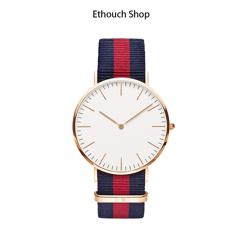 

High Quality 2019 D-W New Fashion Watch Mens Watches Top Brand Luxury Quartz Watch Men Casual Slim Steel Watch Relogio Masculino
