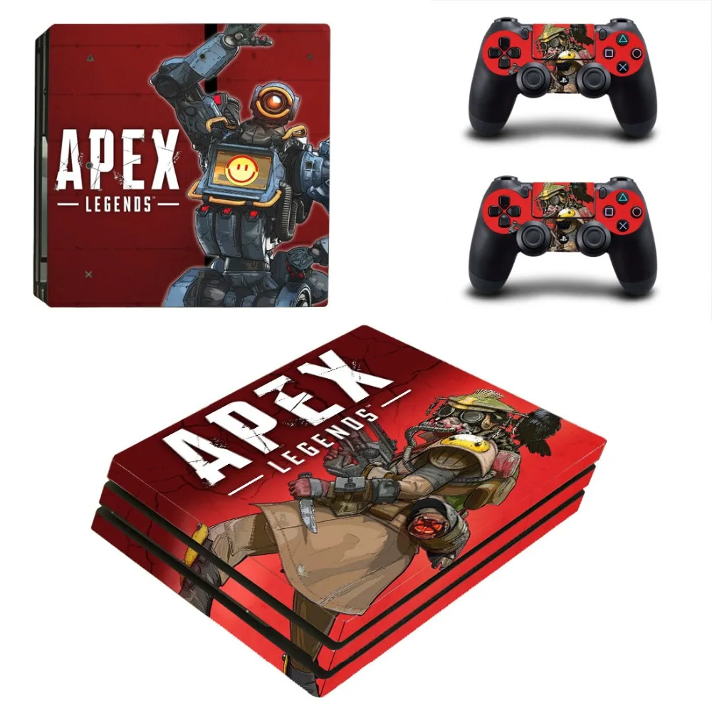 

PS 4 Vinyl stickers Apex Legends Pegatinas Vinilo PS4 PRO controller skin sticker cover decal design set For Sony PlayStation 4