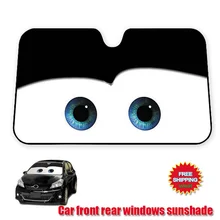 130X70cm Car Sunshade Sun Shade Windshield Visor Cover Front Rear Window UV Protection Shield Film Reflective Car Styling reflective car windshield sun shield heat shade silver