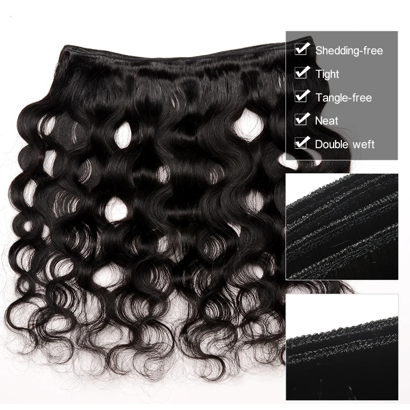 Объемная волна малазийские волосы с однонаправленной кутикулой плетение пучки Пряди человеческих волос для наращивания натуральные синтетические волосы Dolago средства для ухода за волосами