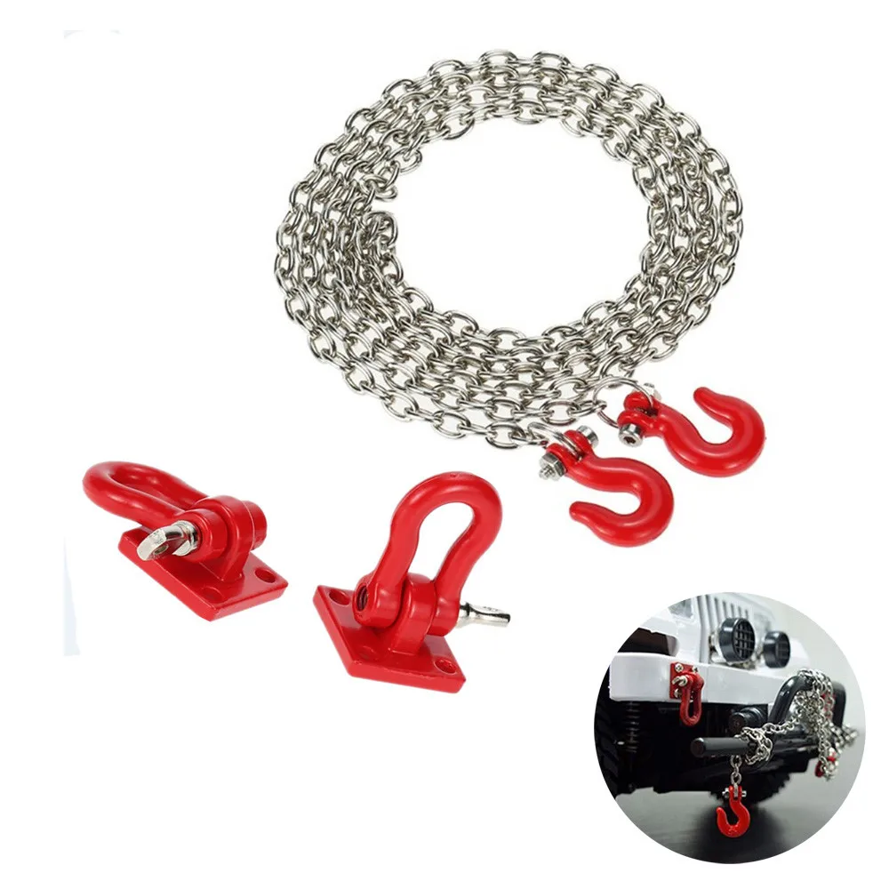 

1/10 Crawler Accessory Heavy Duty Hook Tow Chain For RC Climbing Crawler Car