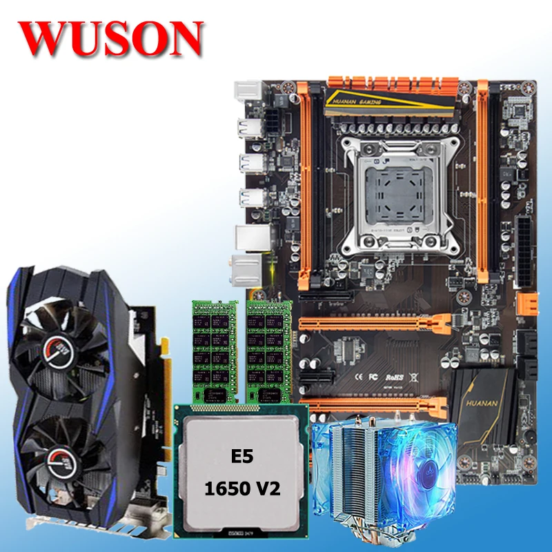 New arrival!!!HUANAN deluxe X79 motherboard processor Xeon E5 1650 V2