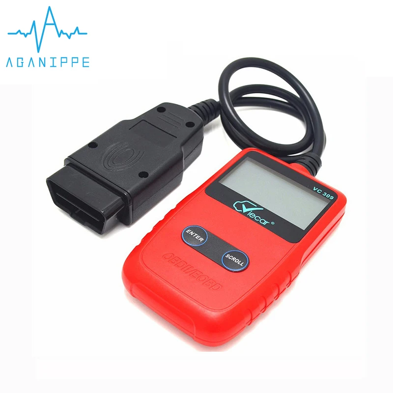 Aganippe VC309 Auto Diagnostic Scanner Tool OBD2 For Asian European Car