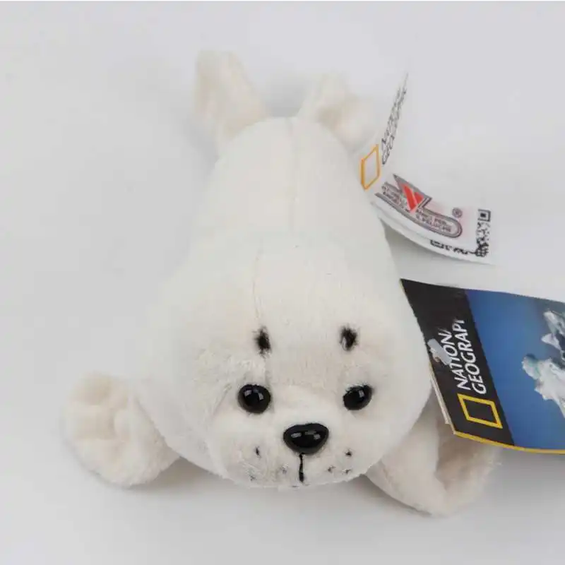22 см плюшевые игрушки милые Мультяшные животные папа печать белая Морская собака морской лев чучело дельфина кукла Дети Девочки День рождения Рождественский подарок