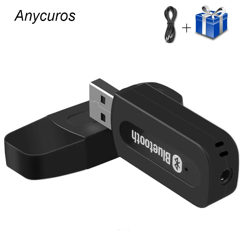 USB беспроводной Bluetooth адаптер 2 1 музыкальный стерео приемник аудио 3 5 мм
