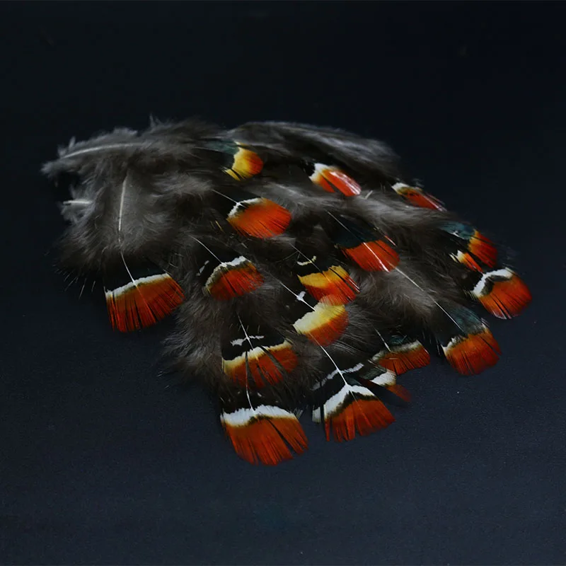 Королевский Sissi 60 шт., завязывание мушек, натуральный, для девушек, фазана, голова, гребень и хакле, перья для тела, разные крылья и хвост, связывающие материалы