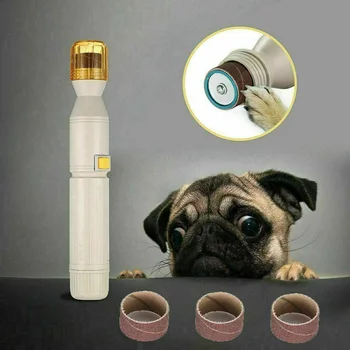 

Electric Pets Nail Trimmer Grinder Grooming Tool Dogs Cats Clipper Pet Supplies J2Y