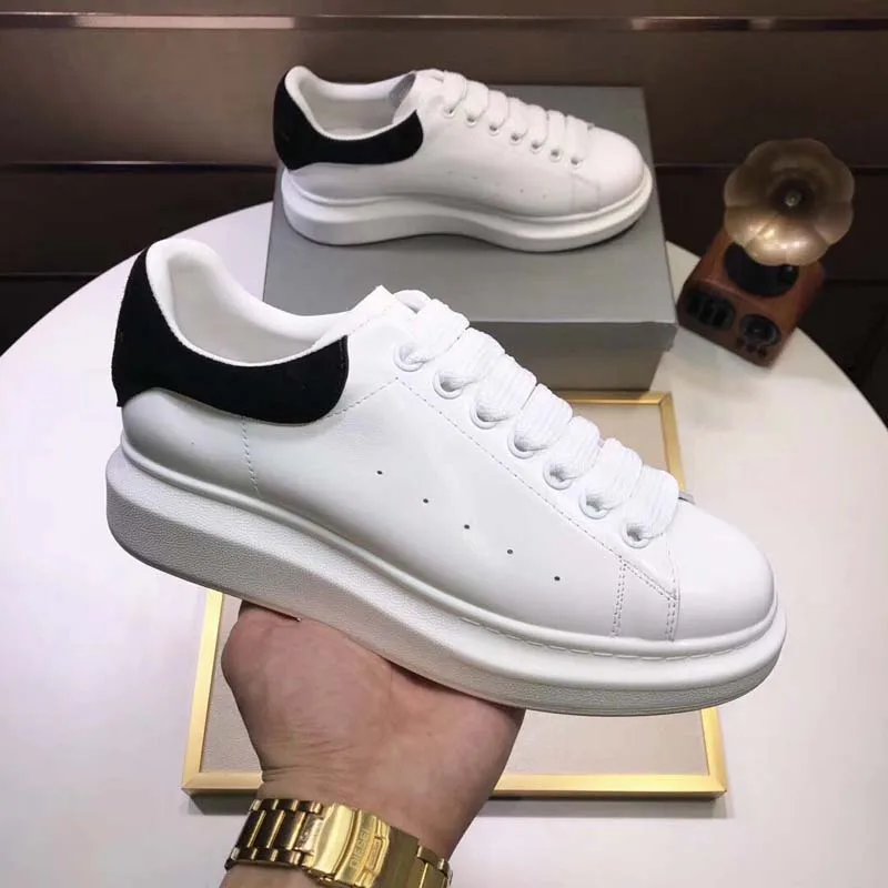 

Luxury Famous Brand Woman Shoes Wedges Platform Sneakers Real leather Breathable Tenis Feminino Casual Chunky Sneakers Ladies