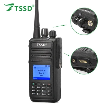 

Brand New Waterproof UHF DMR Walkie Talkie Digital Two Way Radio