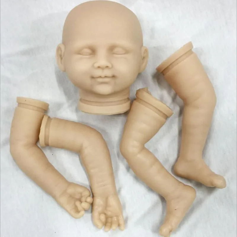 Reborn Doll Kits for 20inches Soft Vinyl Reborn Baby Dolls Accessories for DIY Realistic Toys