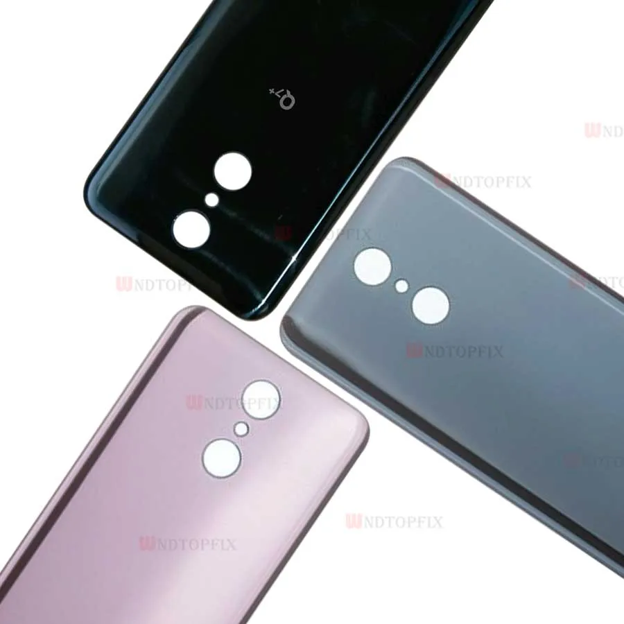 New Original For 5 5 LG Q7 Back Battery Cover Rear Door Housing Replacement Parts For 5