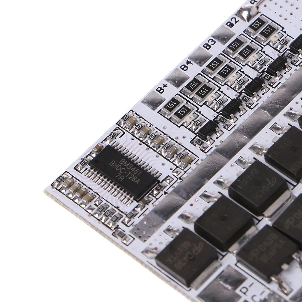 Защитная плата PCB BMS для литий ионных батарей 3S A4S зарядная модуля двигателя