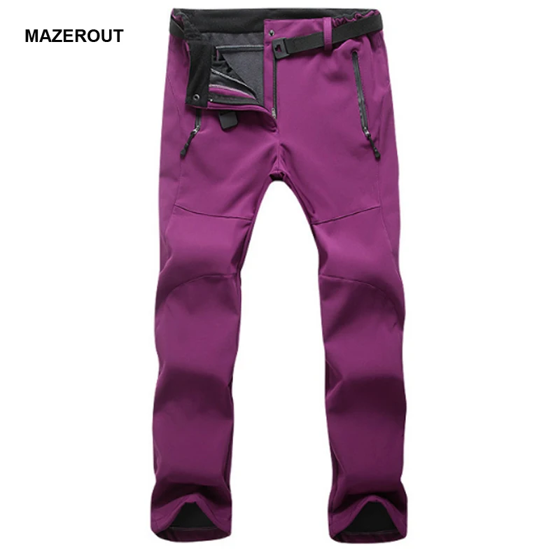 Prix pour MAZEROUT Femme D'hiver de Randonnée Imperméables Softshell Polaire de Randonnée En Plein Air Voyage Camping ski Thermique Pantalon 3XL P24 Prix pour MAZEROUT Femme D'hiver de Randonnée Imperméables Softshell Polaire de Randonnée En Plein Air Voyage Camping ski Thermique Pantalon 3XL P24