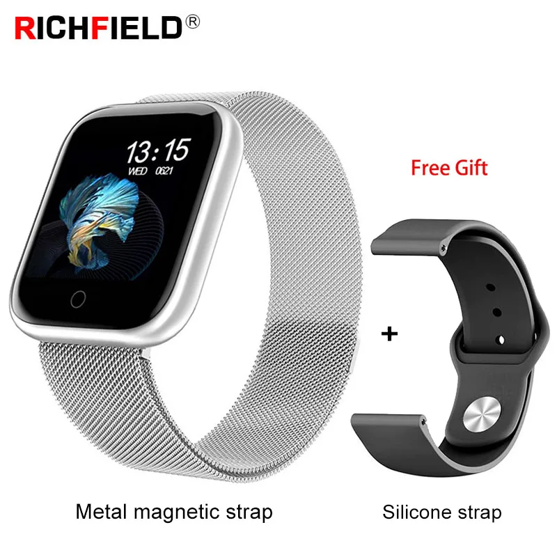 

Smart Watch Blood Pressure Heart Rate Sleep Monitor 1.3 inch SMS Push Wristband Fitness Bracelet Activity Tracker Smart Band