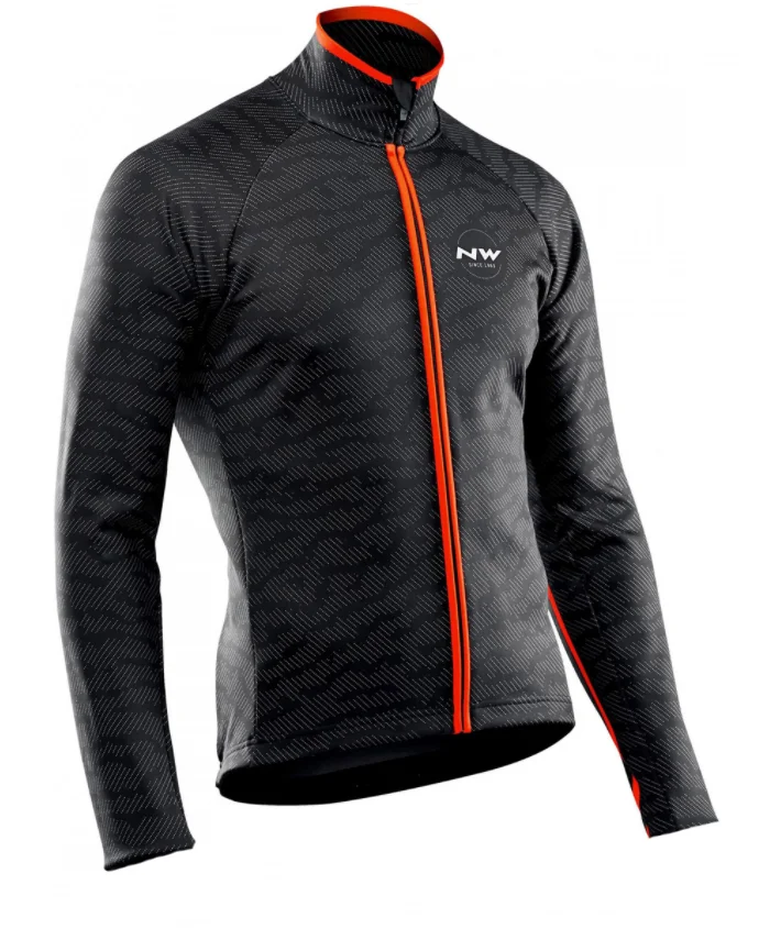 Northwave NW зимняя мужская теплая флисовая куртка для велоспорта теплая одежда для горного велосипеда спортивная одежда