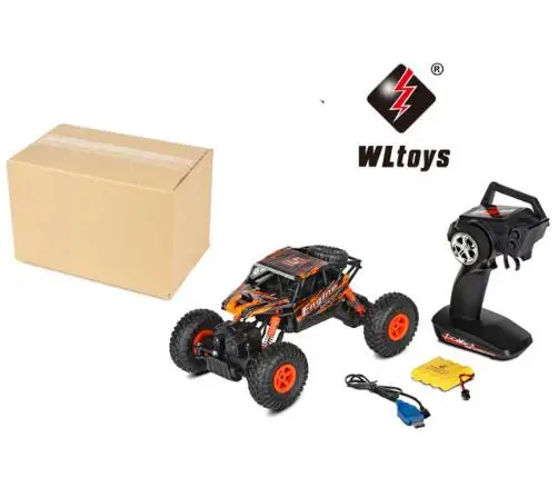 Wltoys 18428-B 1:18 Масштаб RC автомобиль 4WD RC багги RTR альпинист автомобиль внедорожный пульт дистанционного управления автомобиль радио управление отличная мощность RC Гусеничный - Цвет: Without Original Box