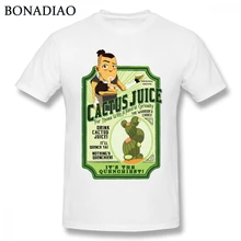 Новинка, футболка с круглым вырезом и принтом «Последний Аэрограф», «Аватар», «напиток», «кактус», «сок», S-6XL, большой размер