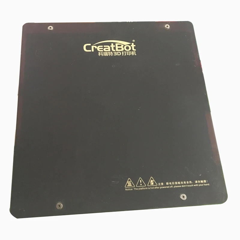 CreatBot 3d принтер стеклянная керамическая платформа DM DX plus печатная машина