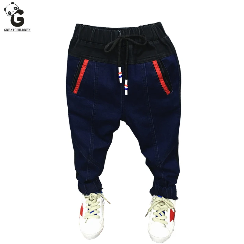 

Newest Style Boys Jeans Boys Pants Fashion Girls Jean Printing Pants Children Casual Jean Bobo Choses Jeans For Boys Girls Kids
