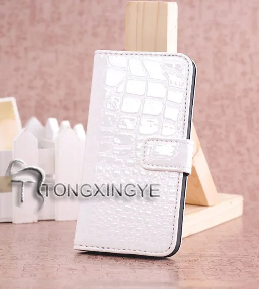 alligator leather case for iphone 5 Custom logo Phone 10pcs/bag |