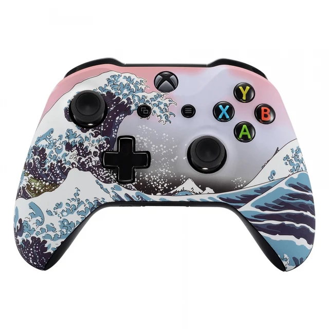 Best Offers The Great Wave Soft Touch Replace Parts Front Shell for Xbox One X & One S Controller