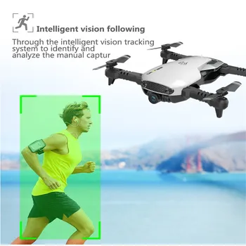 

HINST 720P HD Camera RC Quadcopter Drone H2 2.4Ghz 4CH WiFi FPV Optical Flow Dual Videos From The Sky FEB13