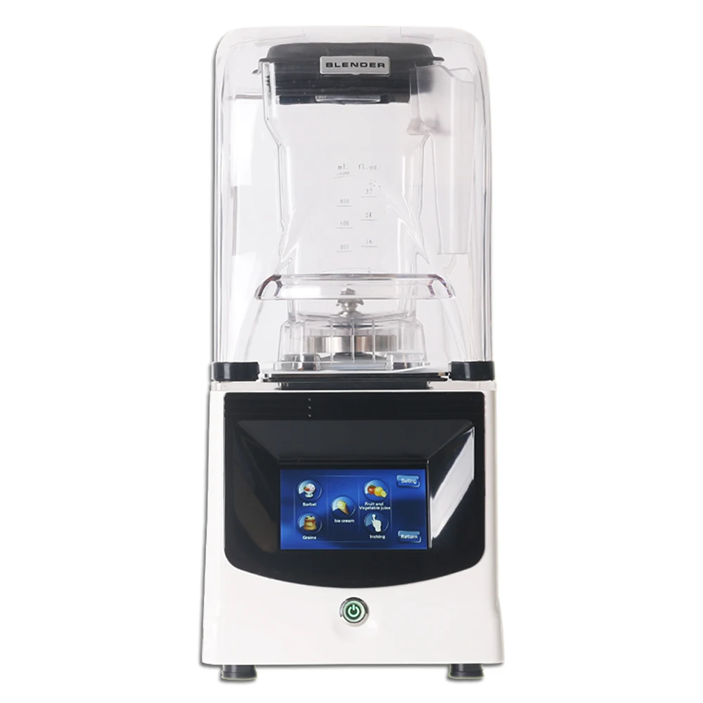 

ITOP Commercial 1.5L Smoothies Blender Ice Maker With Sound Cover Professional Blender Ice Crusher Juicers Japan Blade