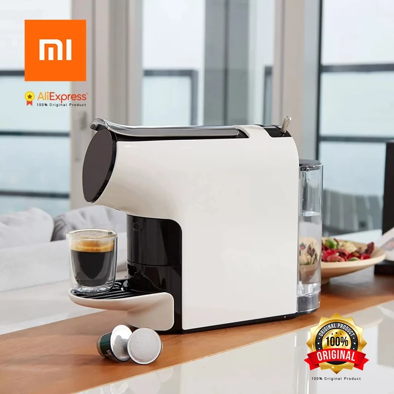 

Xiaomi SCISHARE Capsule Espresso Coffee Machine 9 Level Concentration Preset Compatible With Multi-brand Capsules Newest