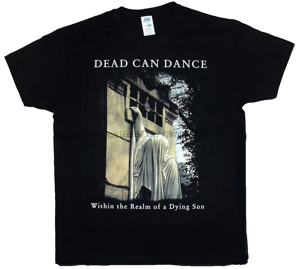 Dead Can Dance In The Realm of A Dying Sun черная футболка повседневные футболки больших размеров