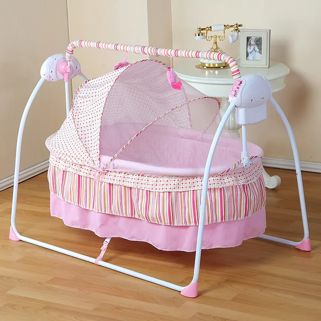 baby bed automatic swing