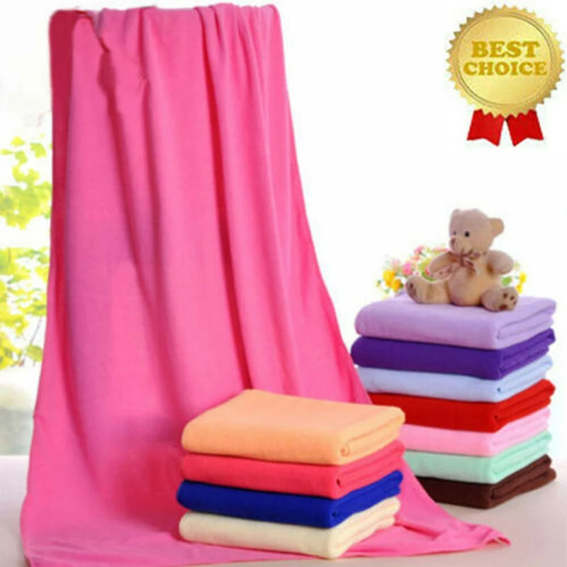 

140x70cm 13colors NEW arrival Soft Microfiber beach bath towel Bath towel light bath cloth Large towel sports travel accessories