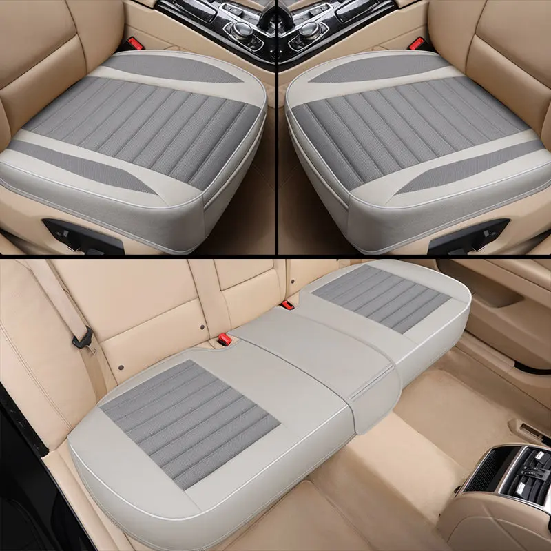 Чехол для автомобильного сиденья, универсальная подушка для Land Rover Discovery 3/4 freelander 2 Sport Range Sport Evoque, Стайлинг автомобиля - Название цвета: 1 set