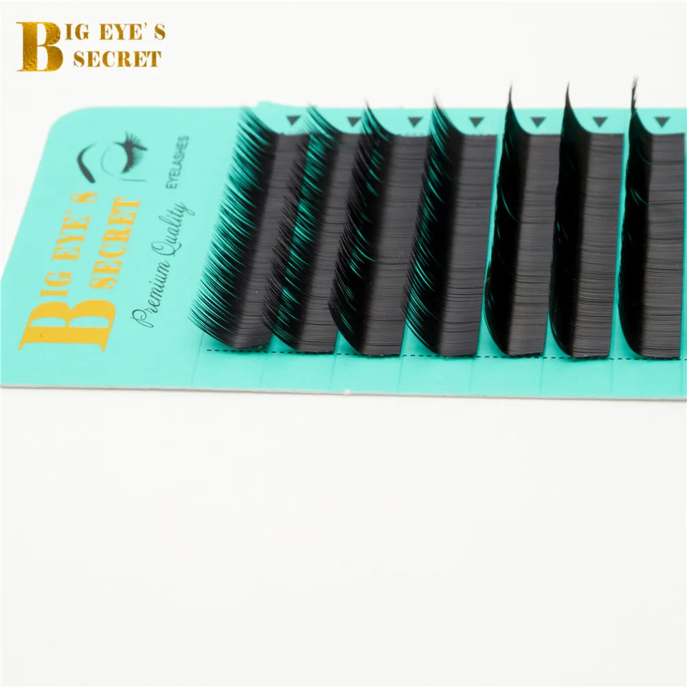 

Private Label Big Eye's Secret J B C D L Curl Faux mink individual eyelash extension cilia lashes extension for professionals
