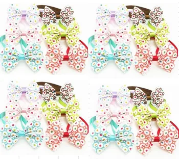 

50pc/lot Big sale Pet Dog Bow Ties Cute Neckties with bell Pet Puppy Dog Cat Ties Accessories Grooming Supplies BN90