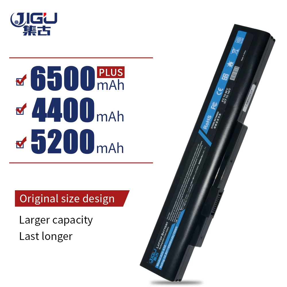 JIGU Оптовая продажа Новый ноутбук батарея A32-A15 A41-A15 A42-A15 A15-6C для MSI A6400 157296 40036064