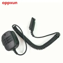 OPPXUN Handheld Mic speaker for Motorola Radio GP328 HT750 PRO5150 MTP750 PTX760 GP340 GP380 GP320 HT1250 MTX850 Walkie Talkie