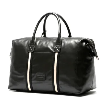 

Large capacity genuine leather commercial handbag bag boarding first layer of cowhide travel bag luggage