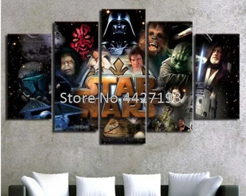 

Needlework Fancy 3D Diy Diamond Painting Kits Diamond Embroidery Rhinestone Pasted Crystal Resin Diamond Star Wars Role 5Pcs