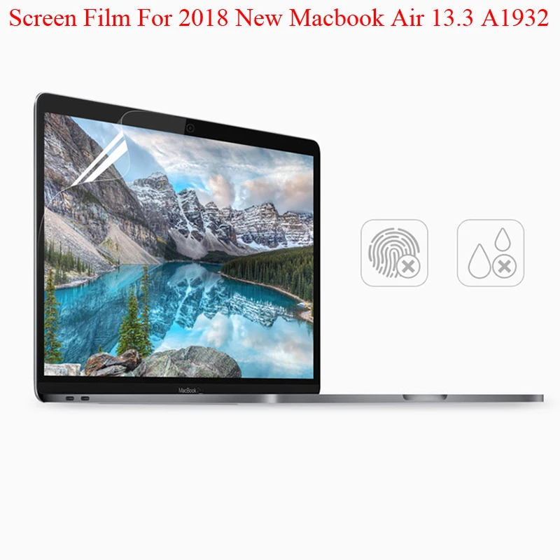 10 шт. для 2018 Macbook Air 13 A1932 высокопрозрачная Защитная пленка экрана MacbookAir 3 Air13