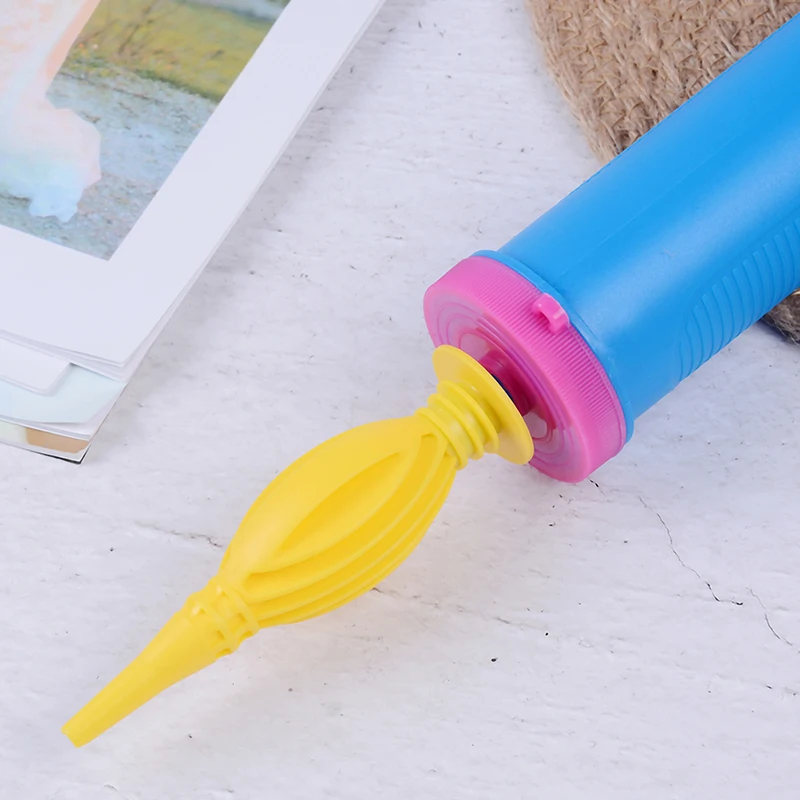 1 шт. полезный переносной шарик насос для балонов и воздушный шар из фольги ручной насос надувные игрушки