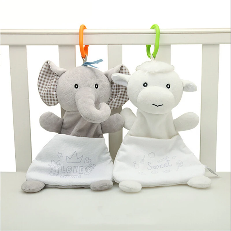 Newborn Towel Appease Grasping Soft Comforting Doll Plush Sheep