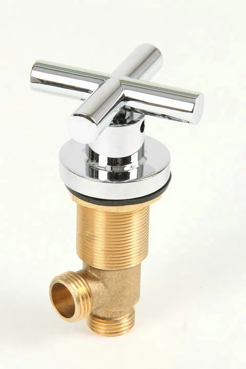 4 Types 1 Inlet 1 Outlet Brass Massage Bathtub Valve Faucet