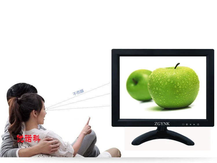 9.7 inch VGA HDMI BNC VGA interface high-definition input industrial security equipment monitor computer liquid crystal displays