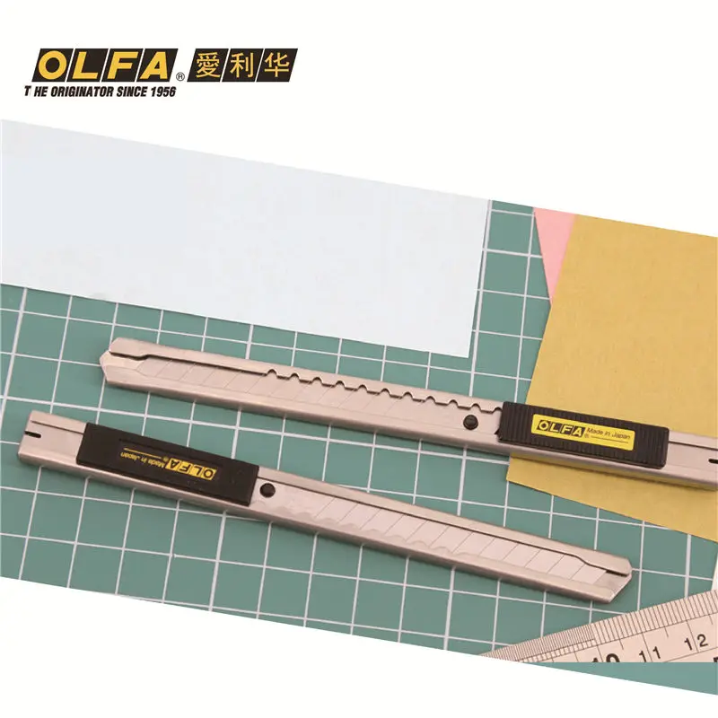 Made In Japan Olfa 9mm Stainless Steel Autolock Professional Graphics