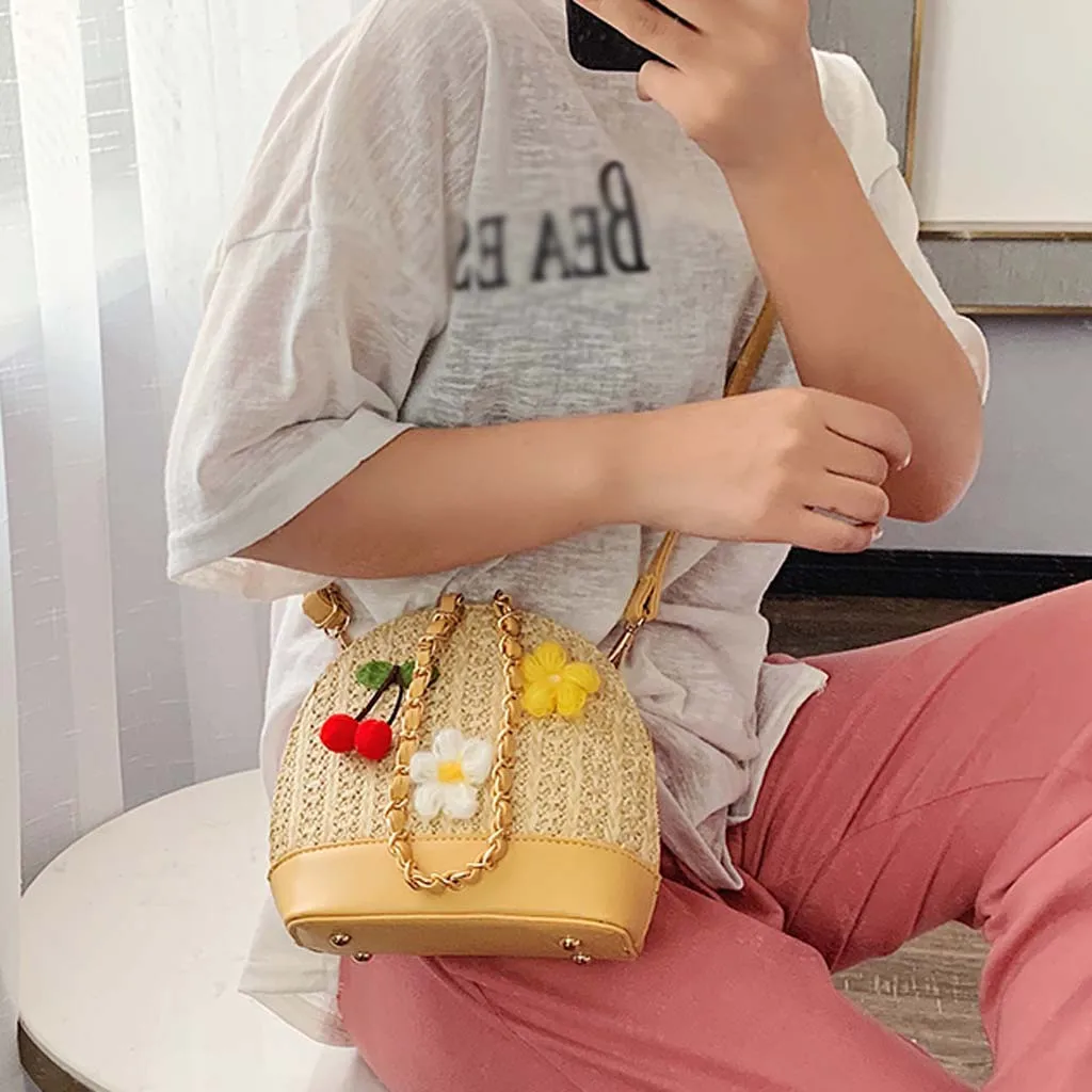 Женские сумки-мессенджеры, женская сумка известных брендов, женская модная однотонная сумка с замком на плечо через плечо, пляжная сумка для телефона#627g30 - Цвет: U