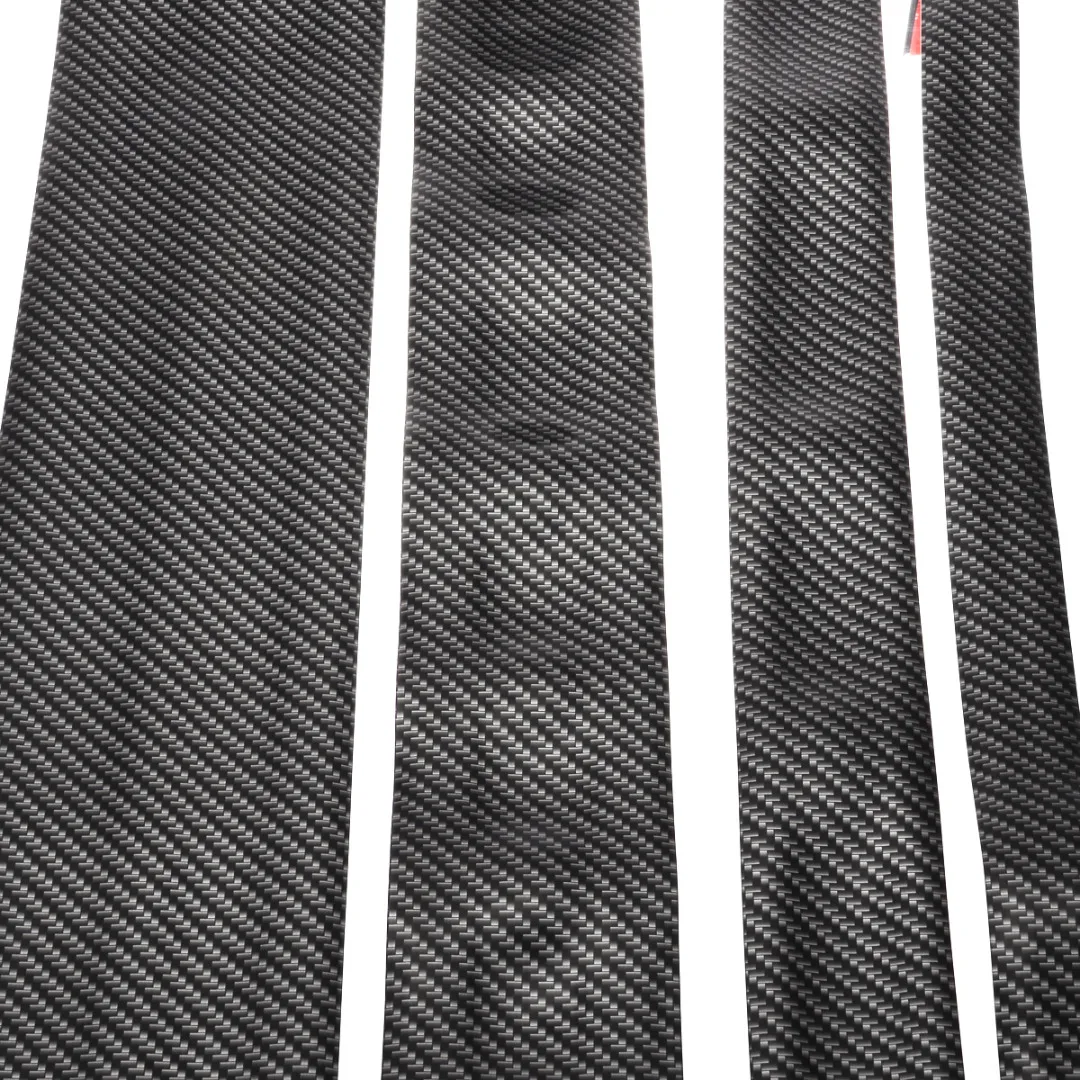 For Car Styling 3/5/7/10CM 1M Car Carbon Style Rubber Moulding Strip Soft Black Door Sill Protector Edge Guard Stickers Mayitr