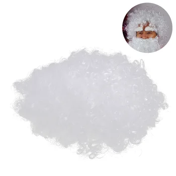 

Santa Claus Wig Christmas Costume Cosplay Prop Christmas Fancy Dress Party Accessory