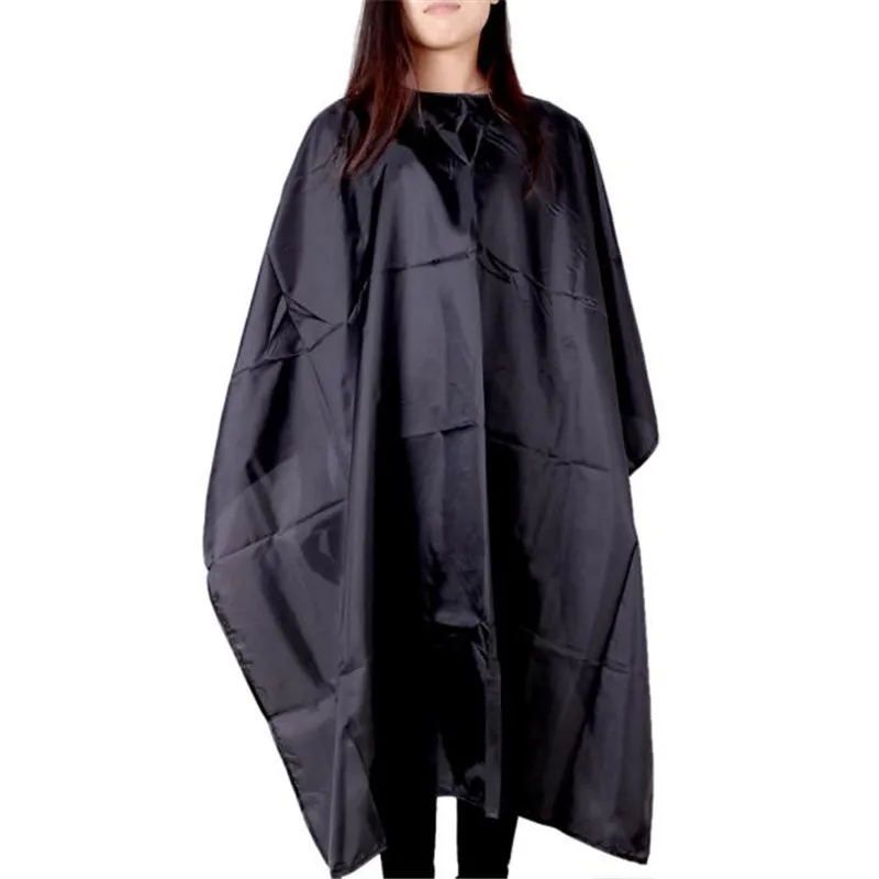 Black Professional Cutting Hair Waterproof Cloth Salon Barber Gown Capes Hairdressing Hairdresser Cape for Adult 4 pcs/lot